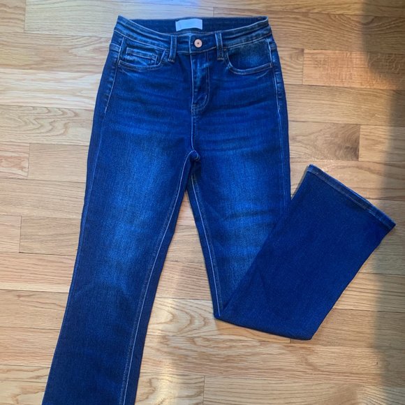 VERVET Little Sunshine High Rise Mini Flare, size 27, never worn - Picture 2 of 14